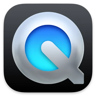 QuickTime icon for multimedia software