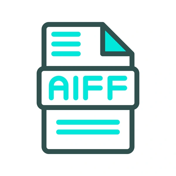 AIFF audio file logo